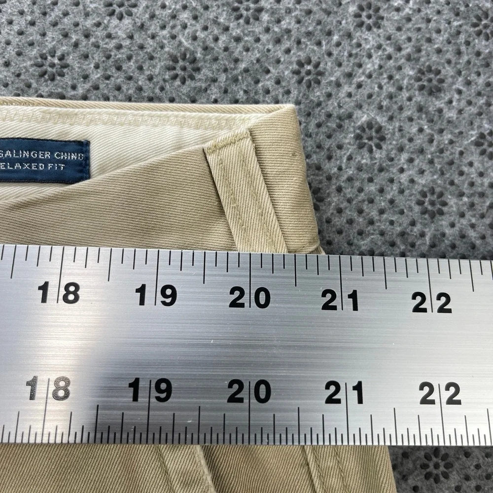 Polo Ralph Lauren The Salinger Chino Relaxed Fit Tan Khaki Pants 40x30 Heritage